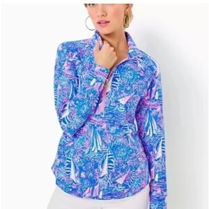 Lilly Pulitzer skipper Popover in Boca blue it’s a Sailabration size medium NWT